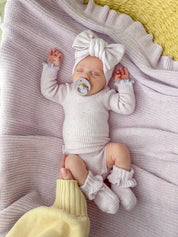 BODYSUIT LAVENDER FLECK