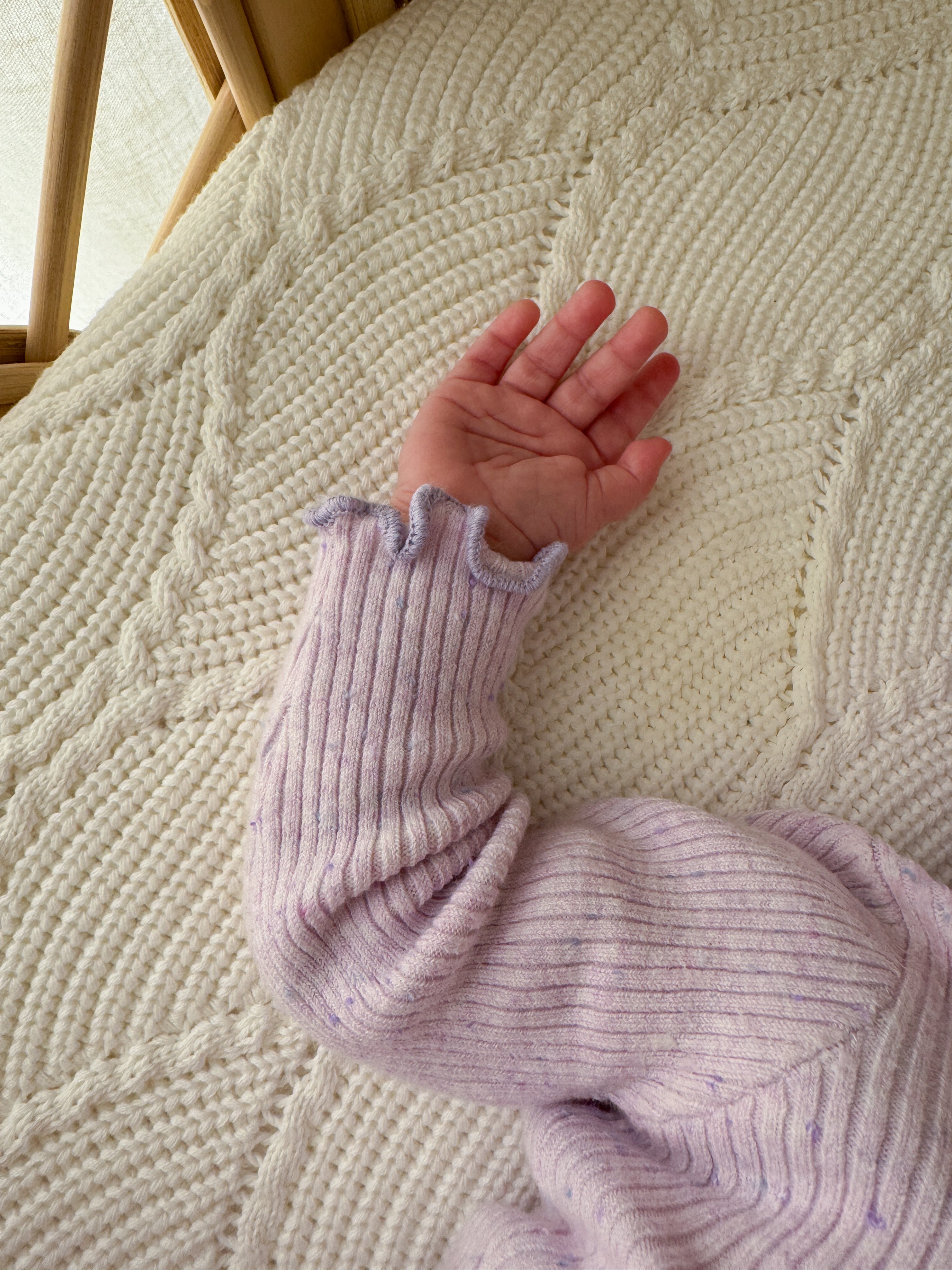 BODYSUIT LAVENDER FLECK