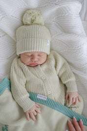 CLASSIC KNIT ROMPER TEA TREE