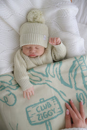TEA TREE BUNDLE (BEANIE + BLANKET)
