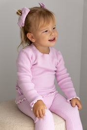 RIBBED TOP LILAC