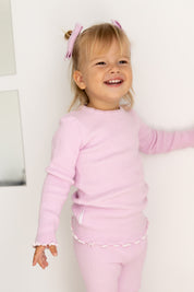 RIBBED TOP LILAC