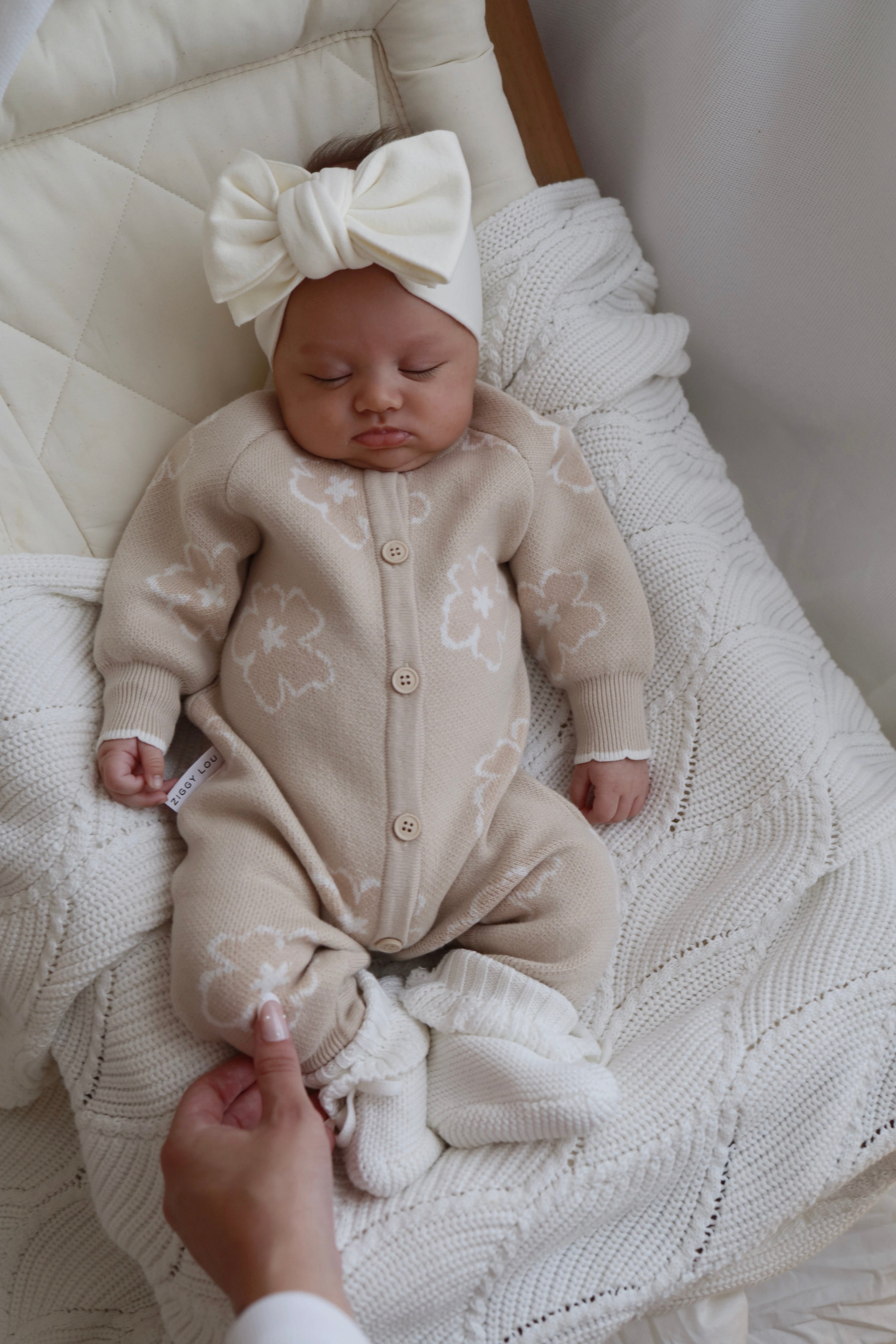 CLASSIC KNIT ROMPER MACEY