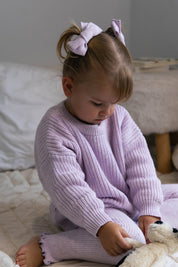 JUMPER LAVENDER FLECK