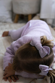 BOWS LAVENDER FLECK