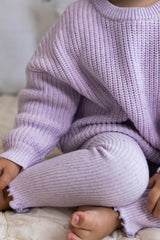 JUMPER LAVENDER FLECK