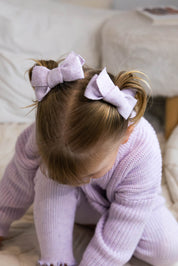 BOWS LAVENDER FLECK