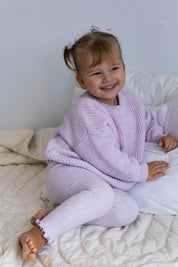 JUMPER LAVENDER FLECK