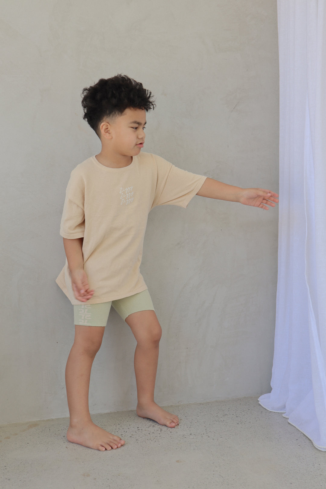 BIKE SHORTS | TALLOW (KIDS)