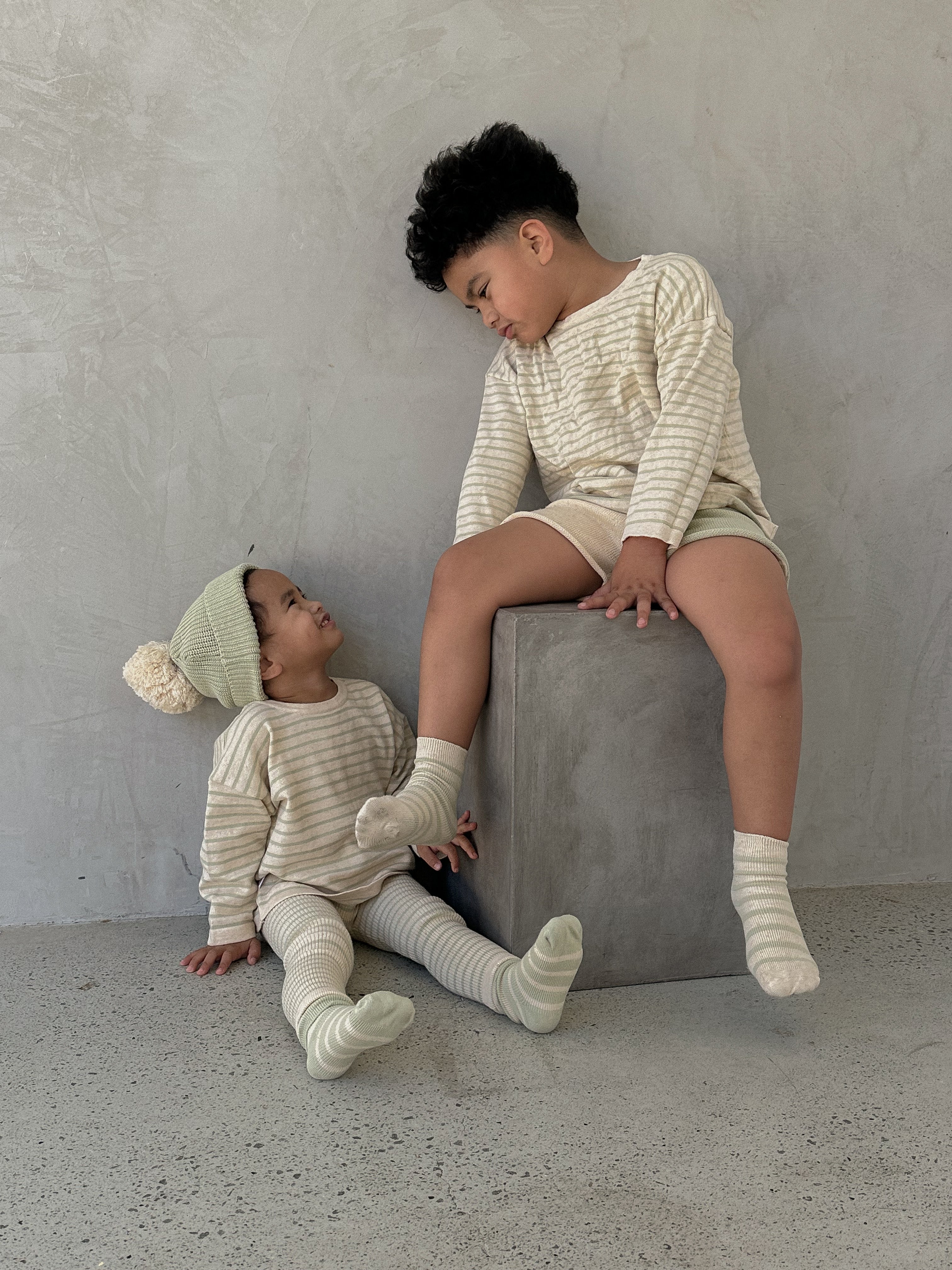 SOCKS | FERN STRIPE