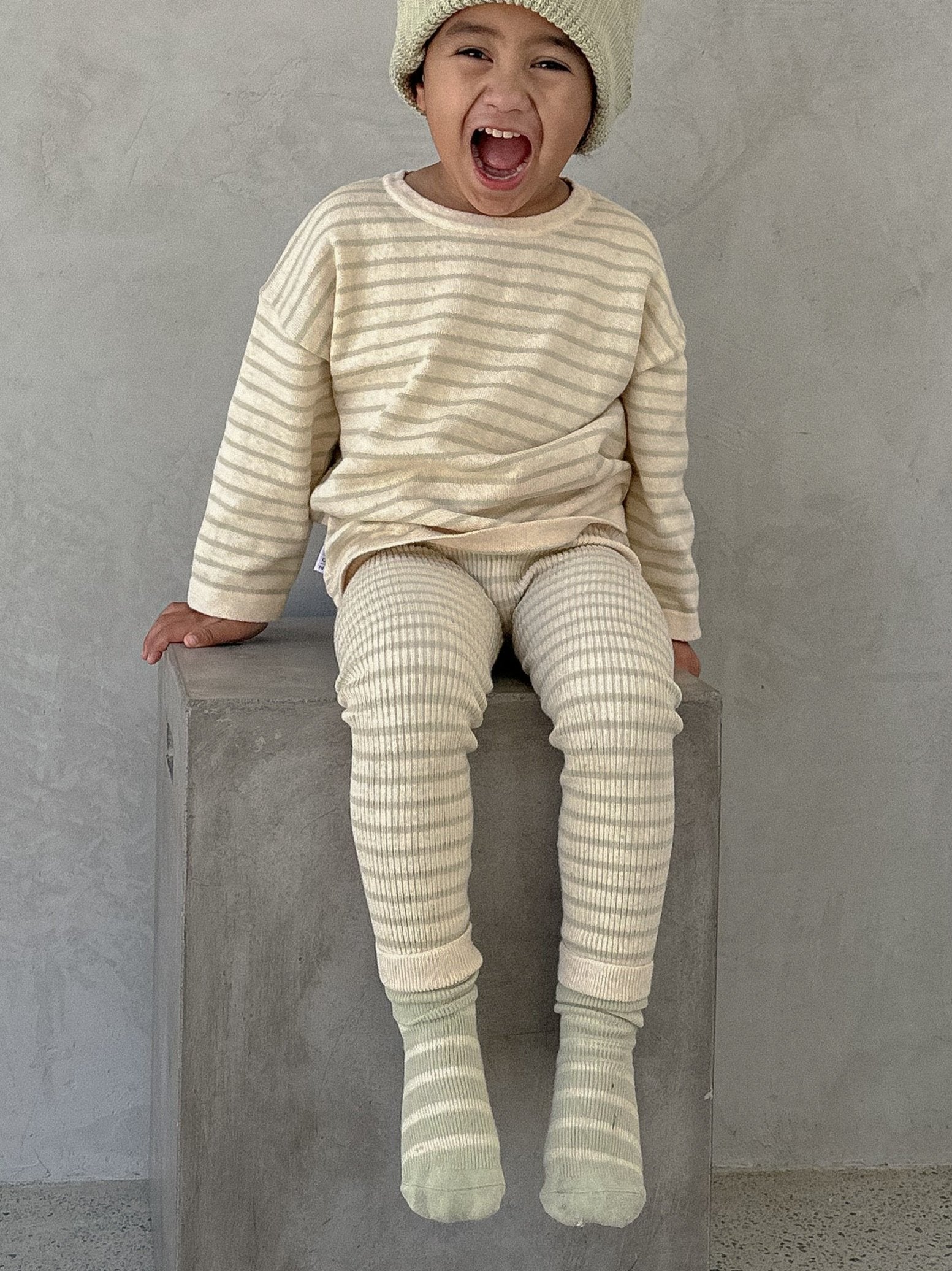 SOCKS | FERN STRIPE