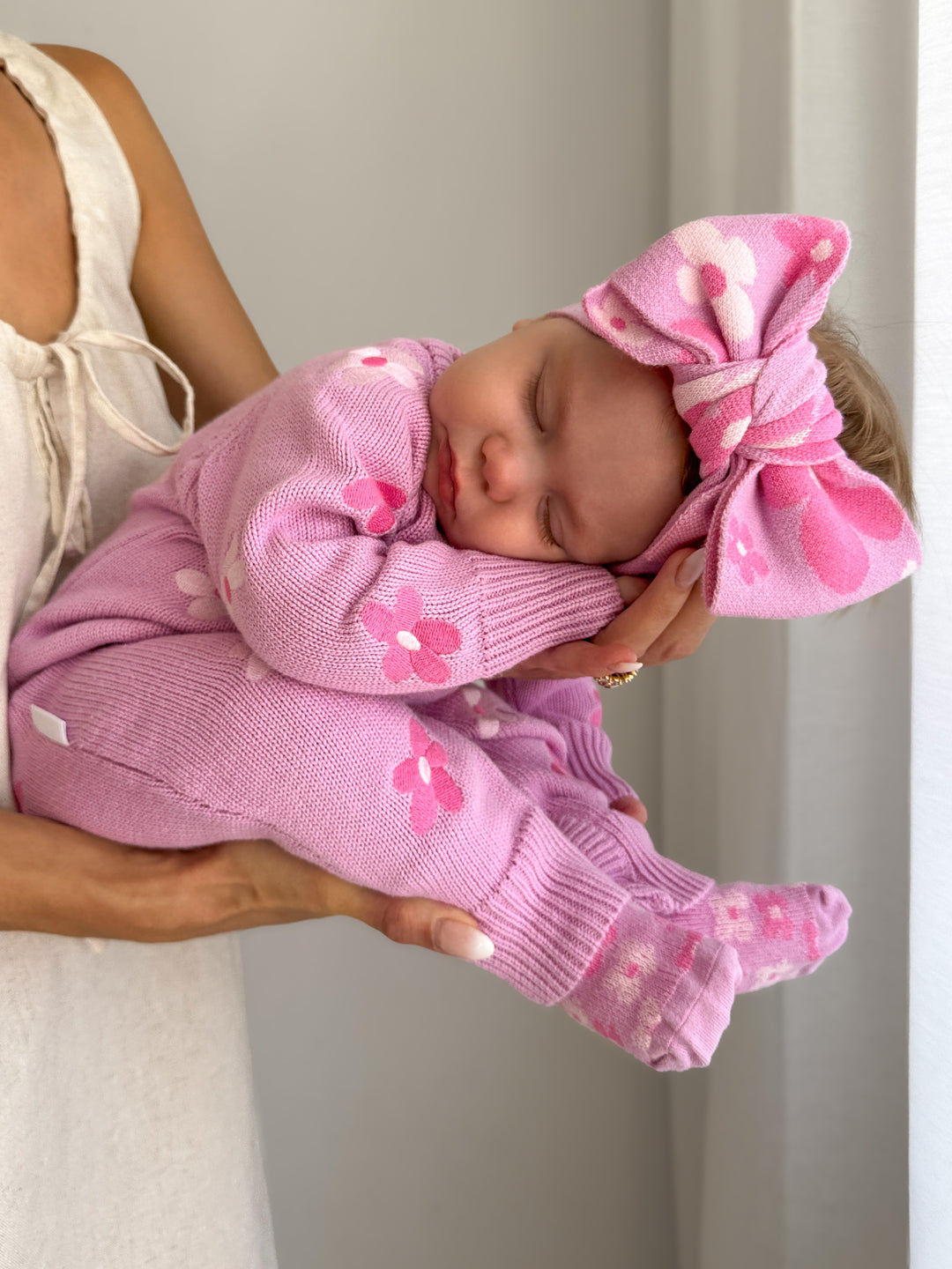 CLASSIC KNIT ROMPER | CORA