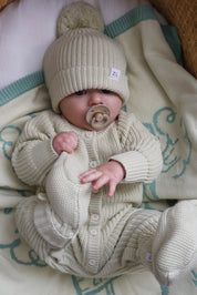 CLASSIC KNIT ROMPER TEA TREE