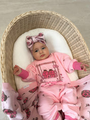 ARLO PLAYSUIT LADYBUG