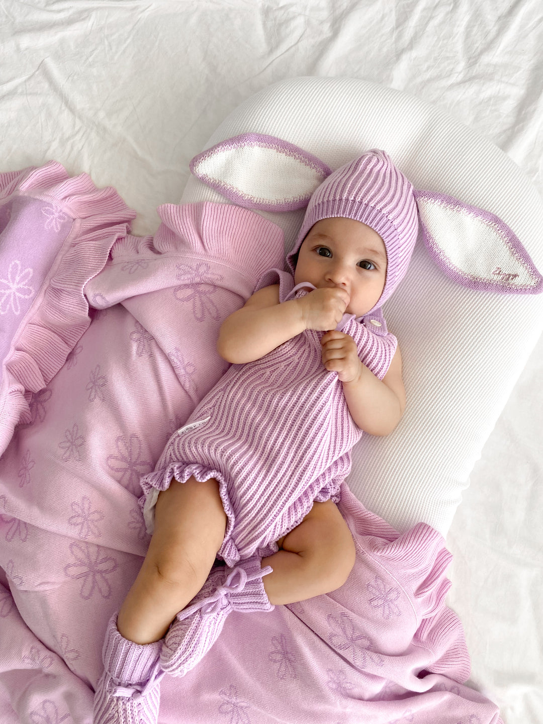 FRILL ROMPER | EASTER (LILY)