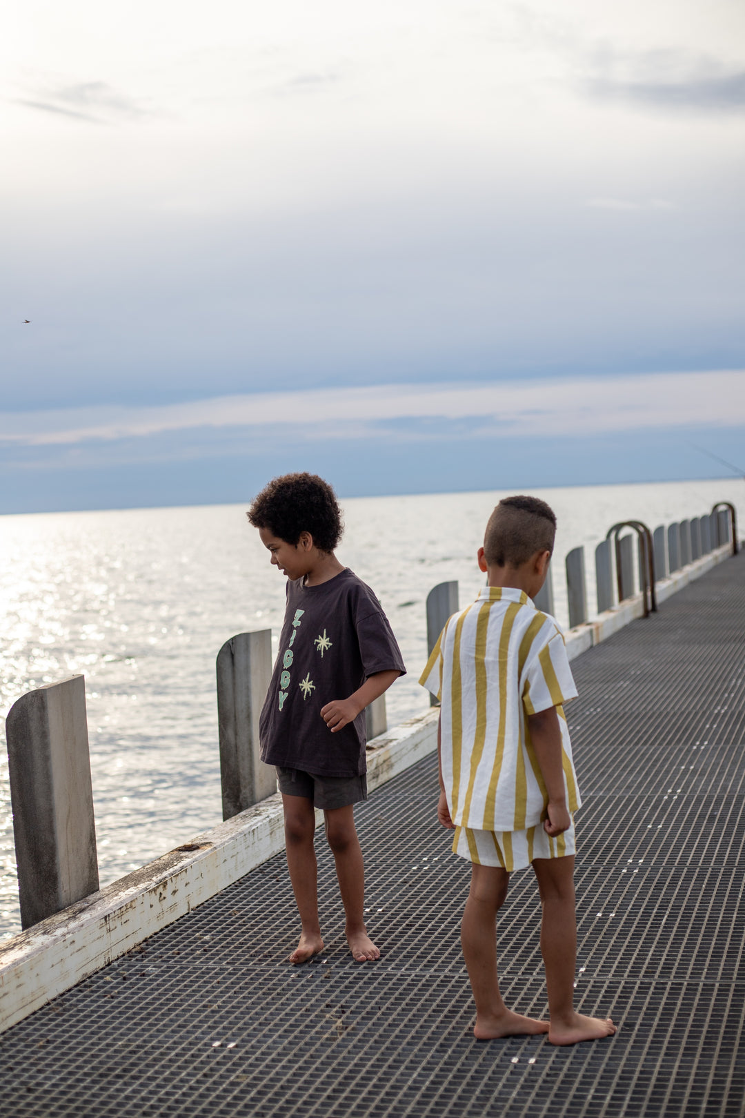 SHIRT | KEY LIME STRIPES