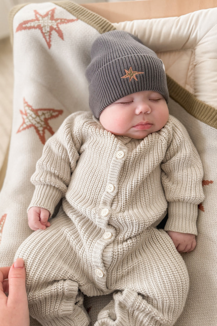 CLASSIC KNIT ROMPER | MOSS