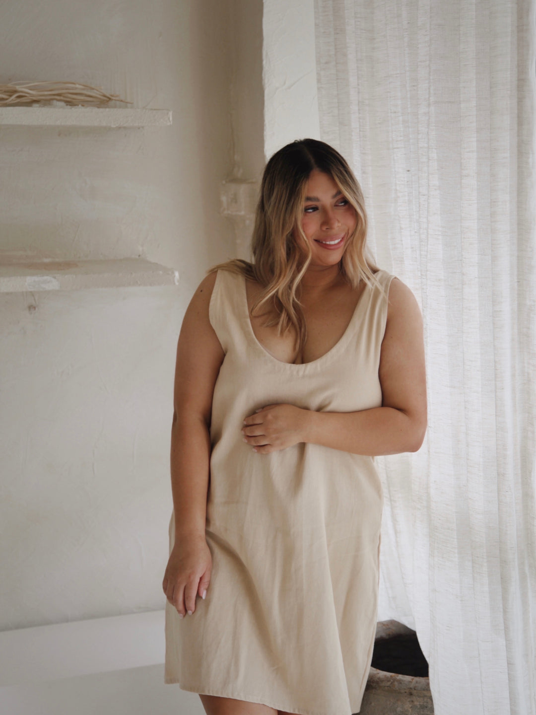 ROMY DRESS | OATMEAL (WOMEN'S)