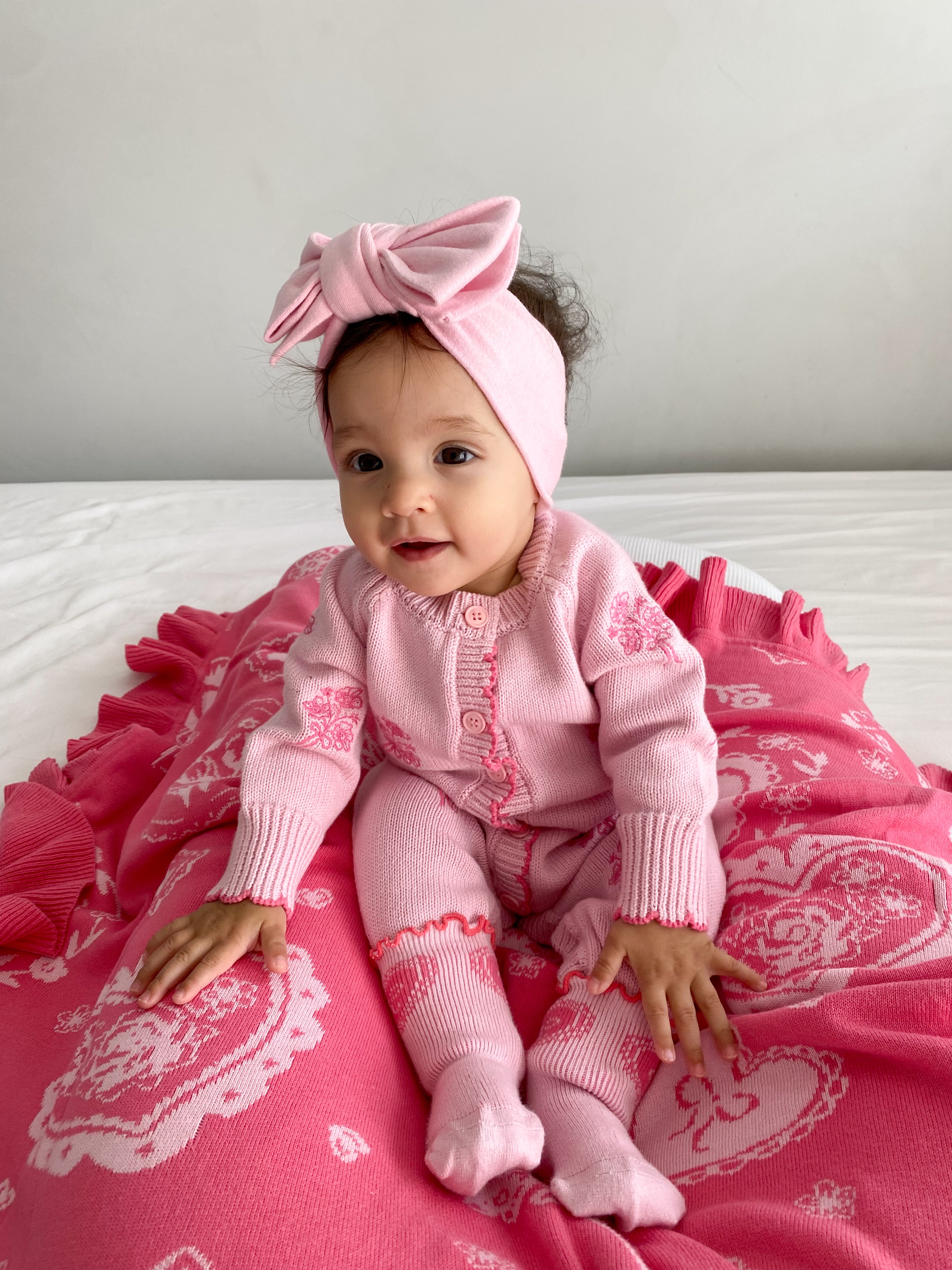 CLASSIC KNIT ROMPER POET