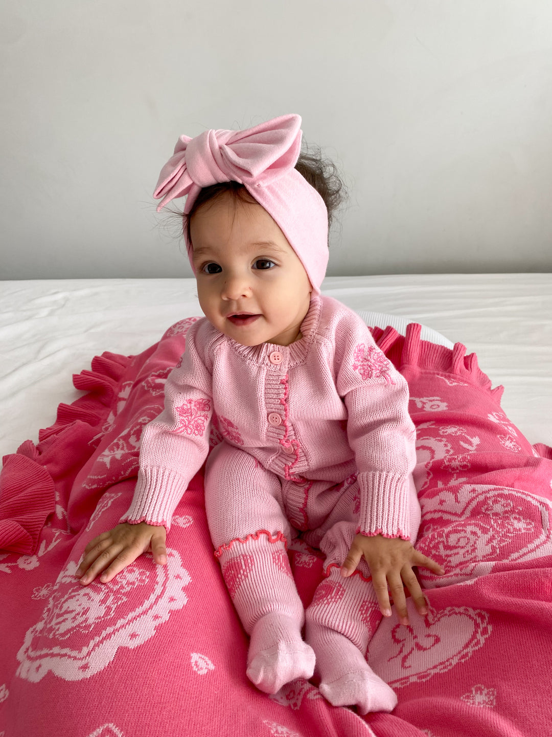 CLASSIC KNIT ROMPER POET