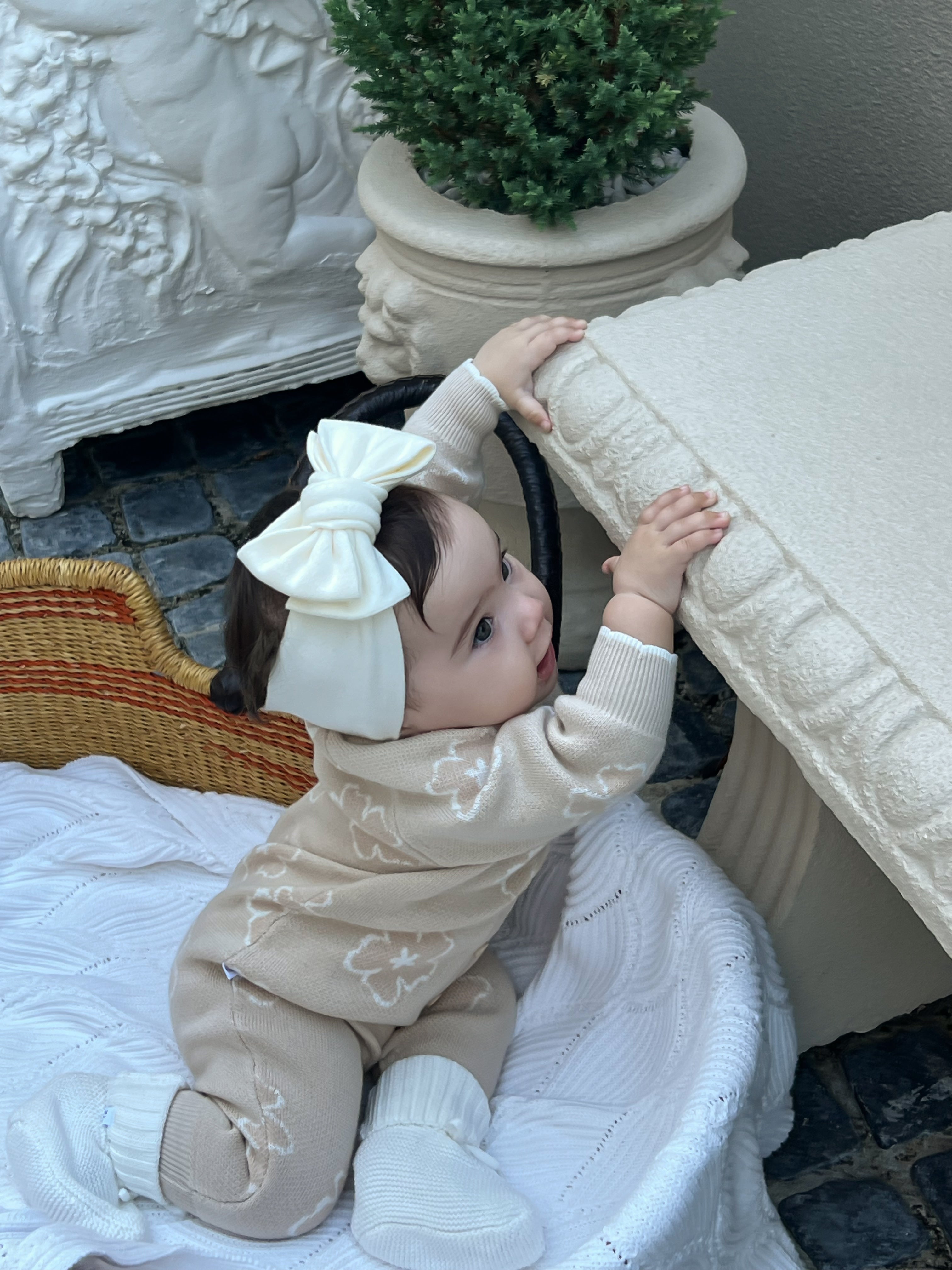 CLASSIC KNIT ROMPER MACEY