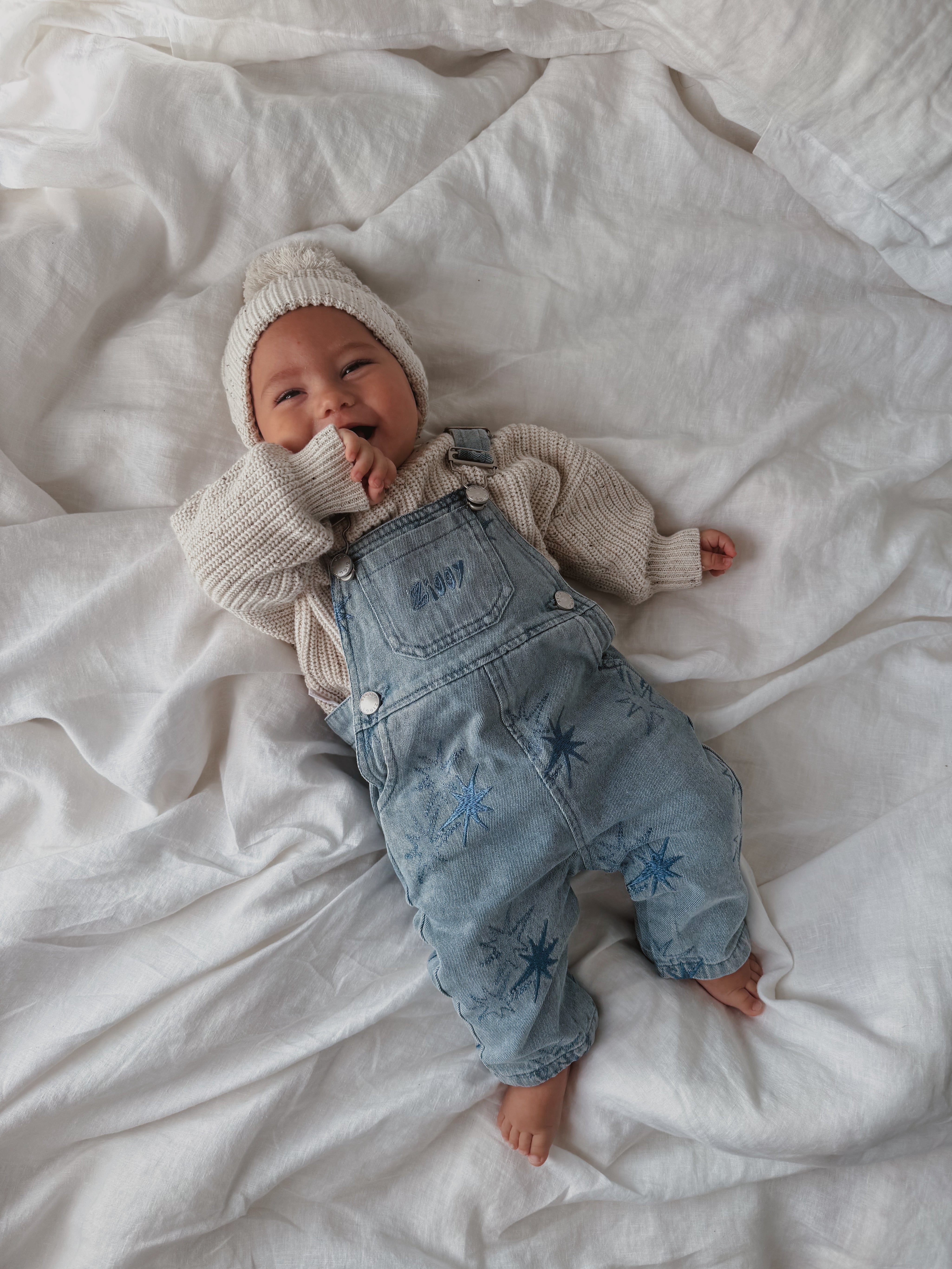 OVERALLS MID WASH