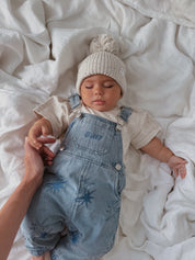 OVERALLS MID WASH