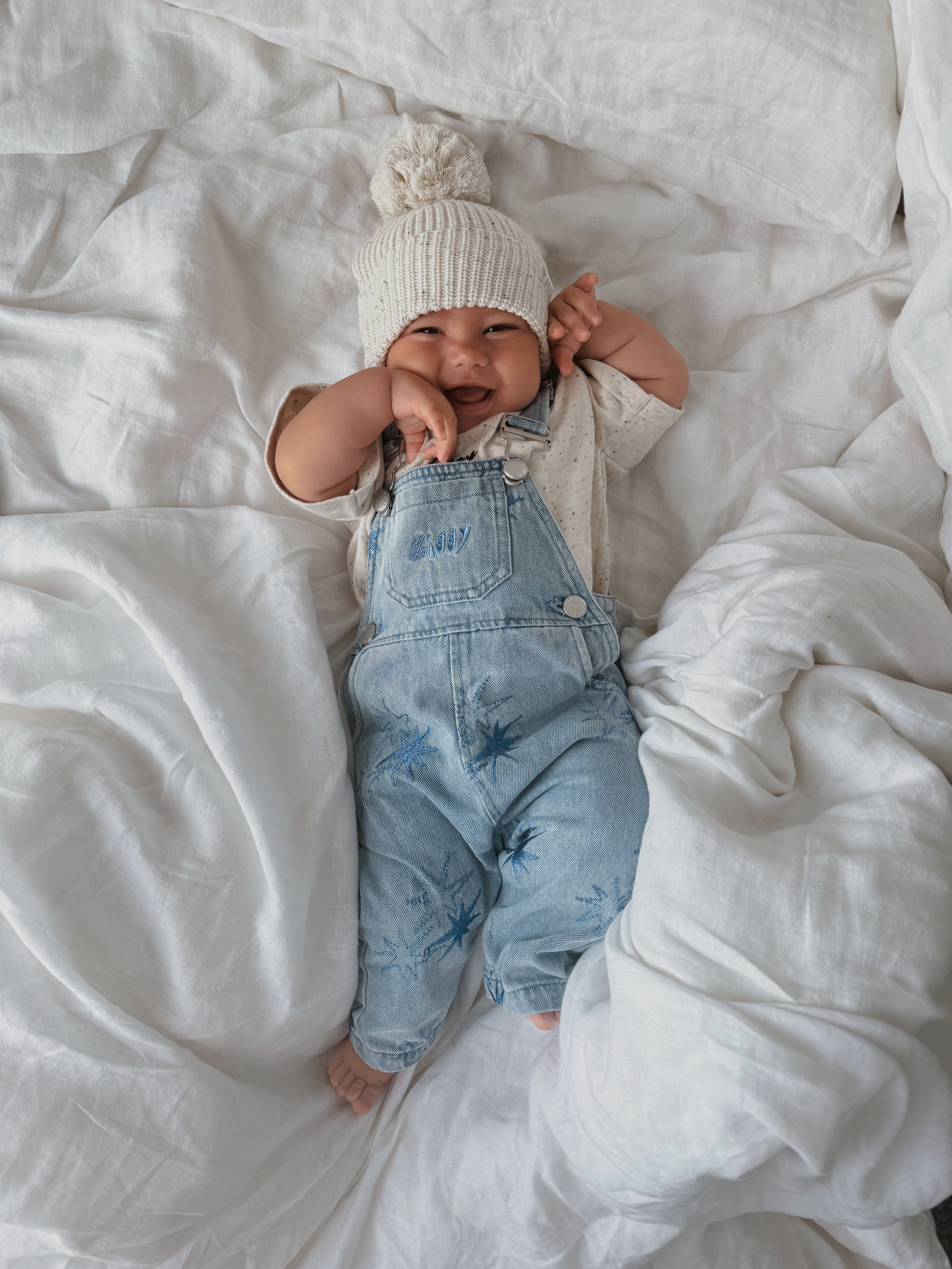 OVERALLS MID WASH