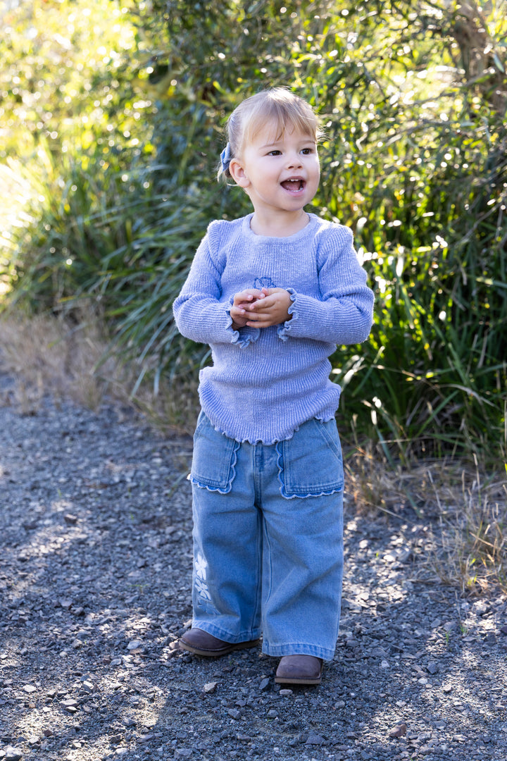 RIBBED TOP BLUEBELL