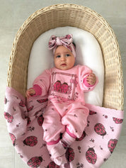 ARLO PLAYSUIT LADYBUG
