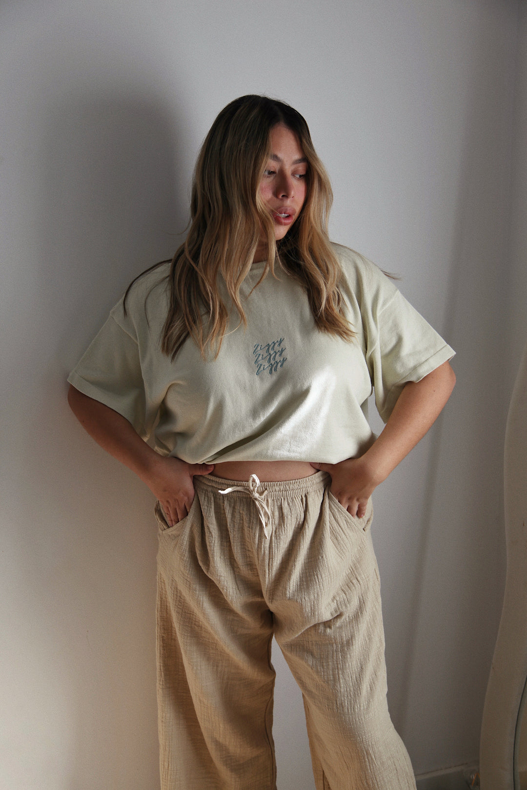 ESSENTIAL PANTS PISTACHIO