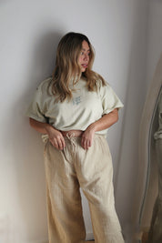 ESSENTIAL PANTS PISTACHIO