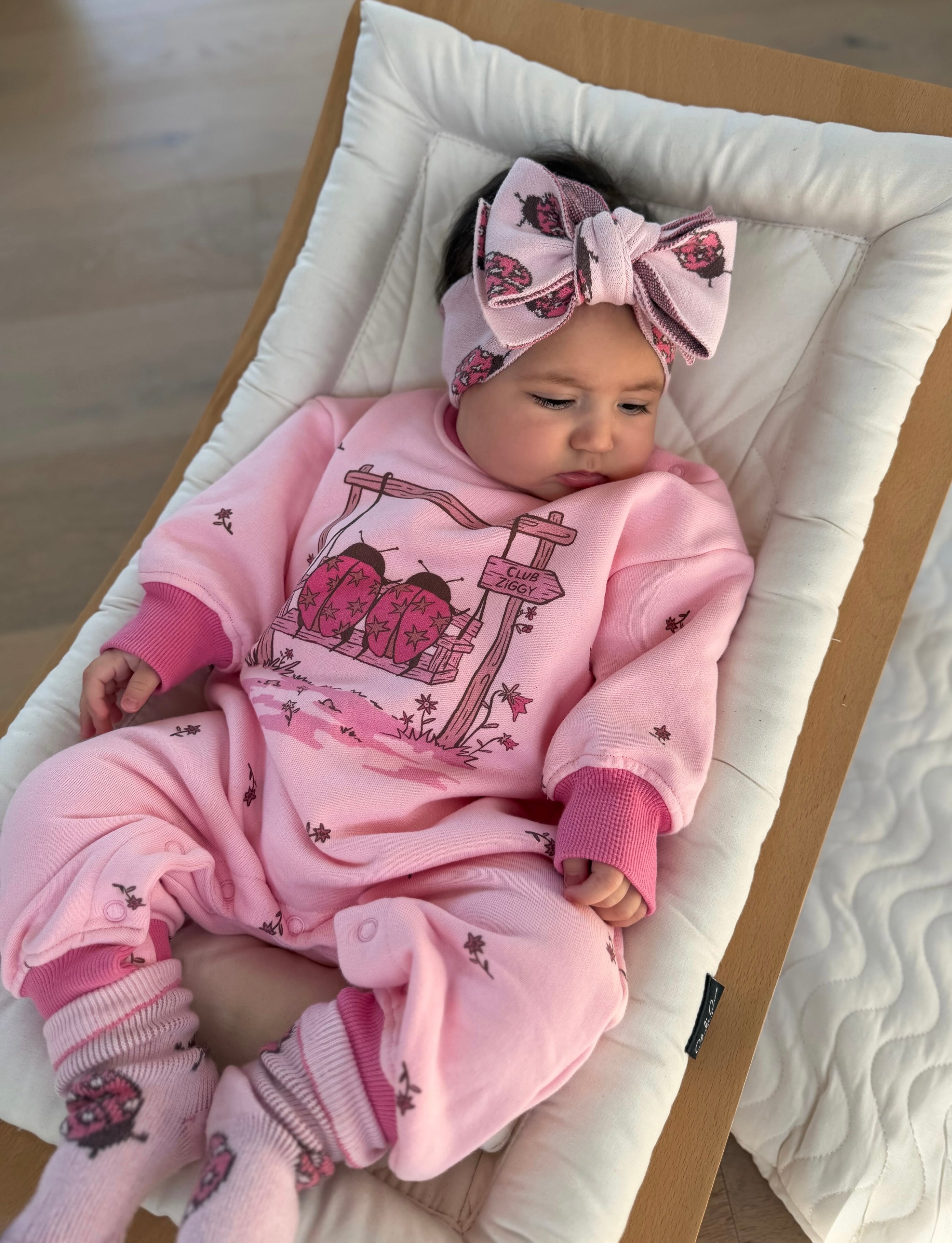 ARLO PLAYSUIT LADYBUG