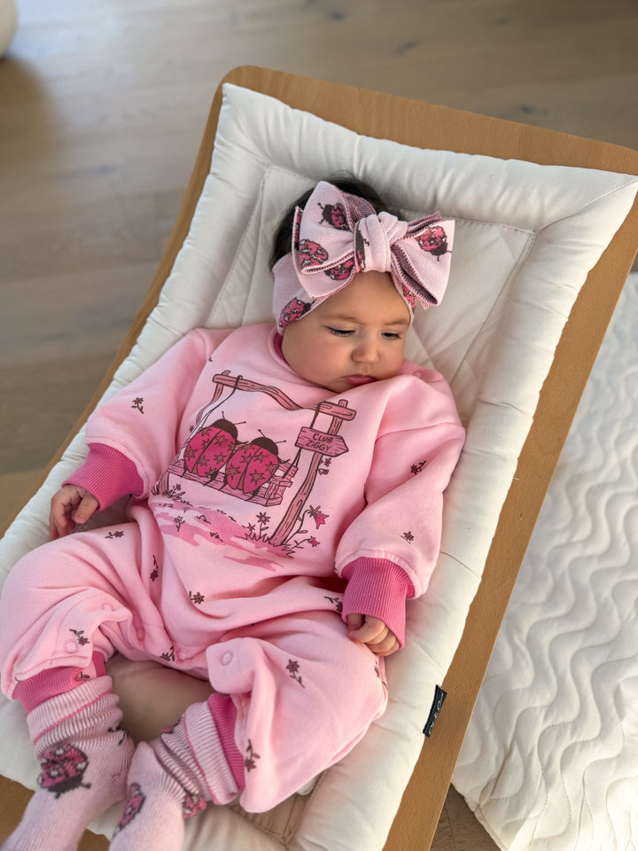ARLO PLAYSUIT LADYBUG