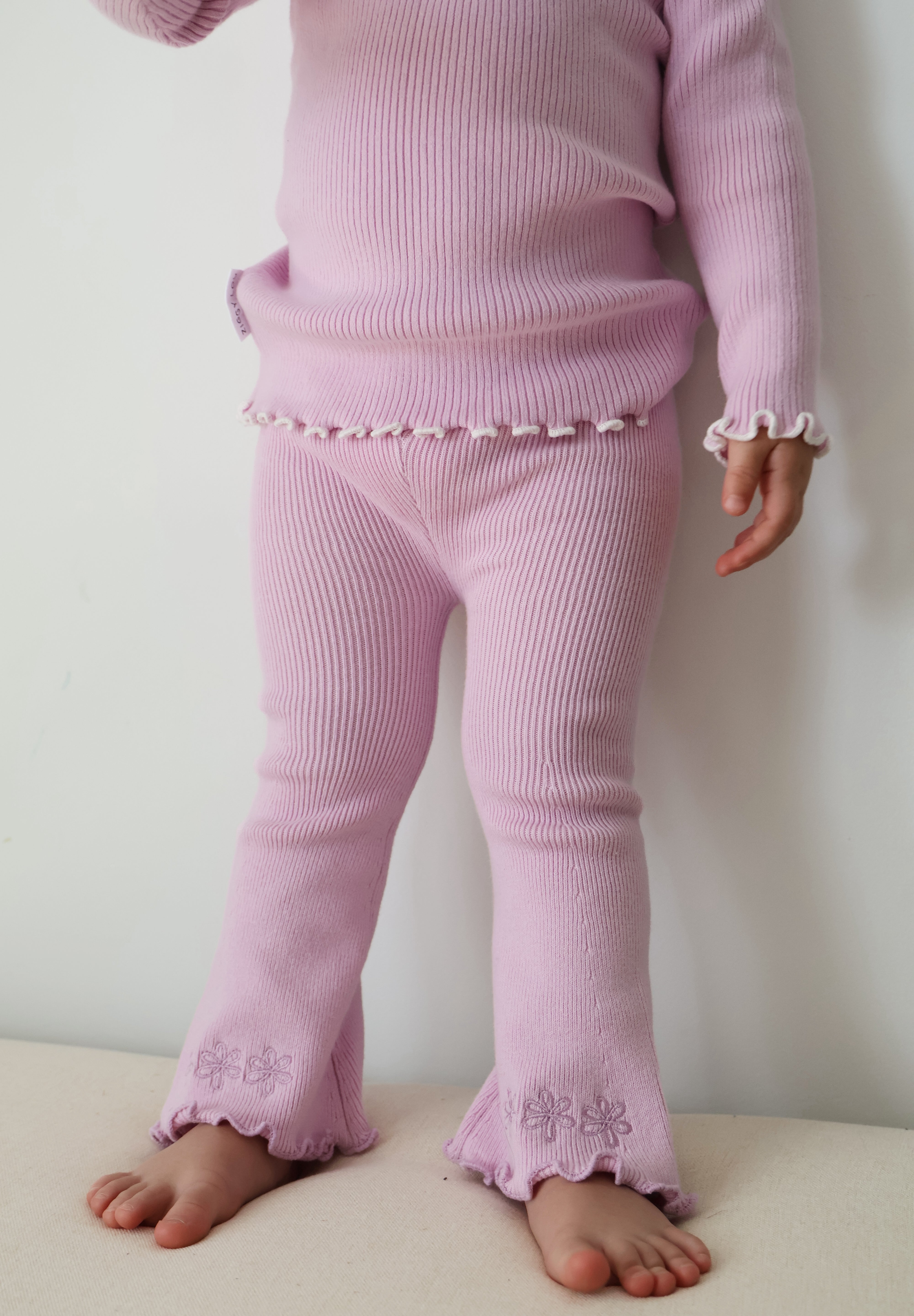 LEGGINGS FLARE LILAC