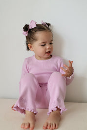 LEGGINGS FLARE LILAC