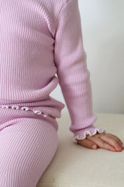 RIBBED TOP LILAC