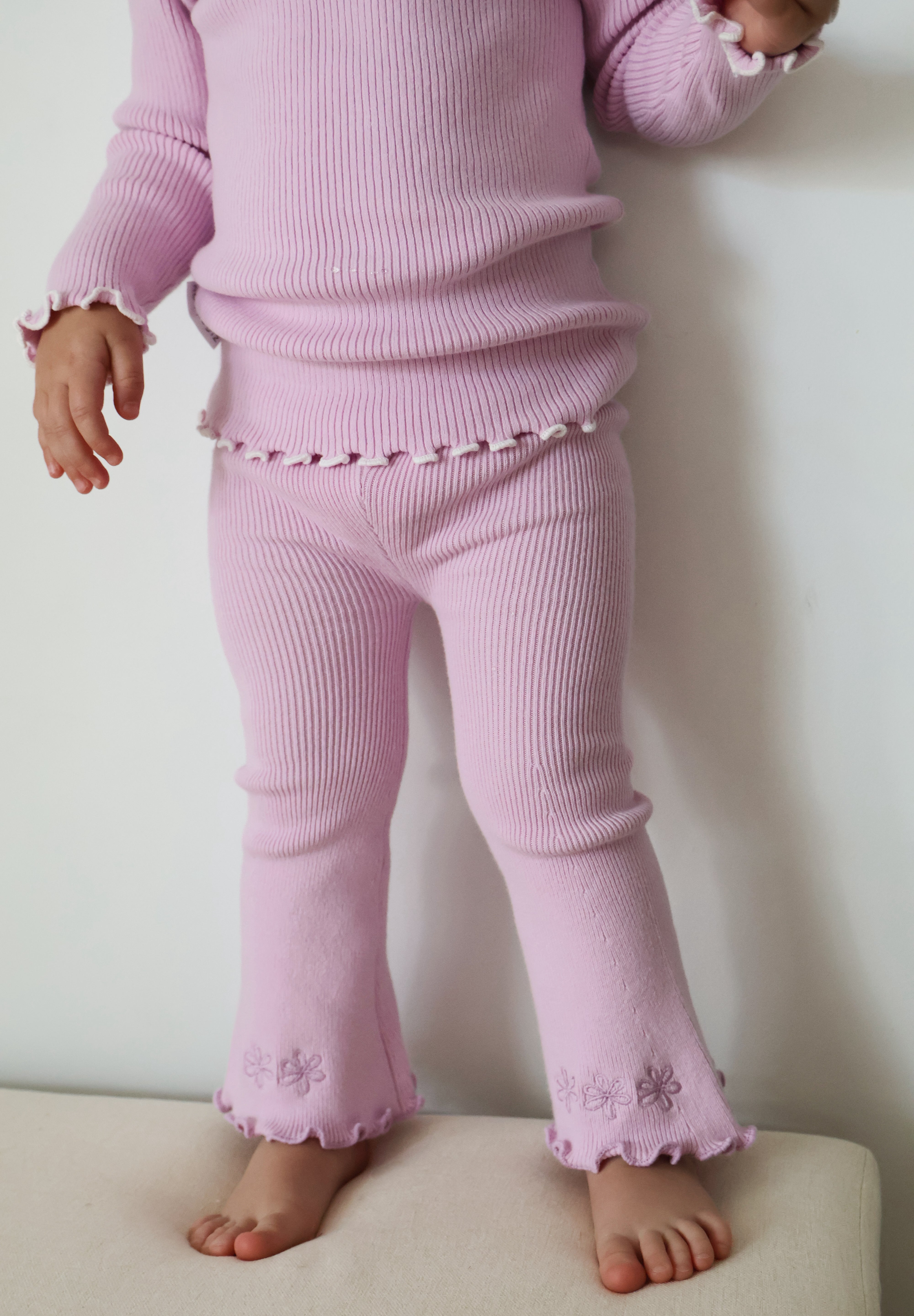 LEGGINGS FLARE LILAC