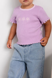 RIBBED TEE | ELOWEN