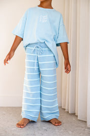 CROPPED PANTS | BLU - LAST CHANCE