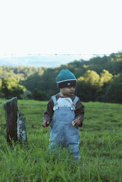 OVERALLS MID WASH