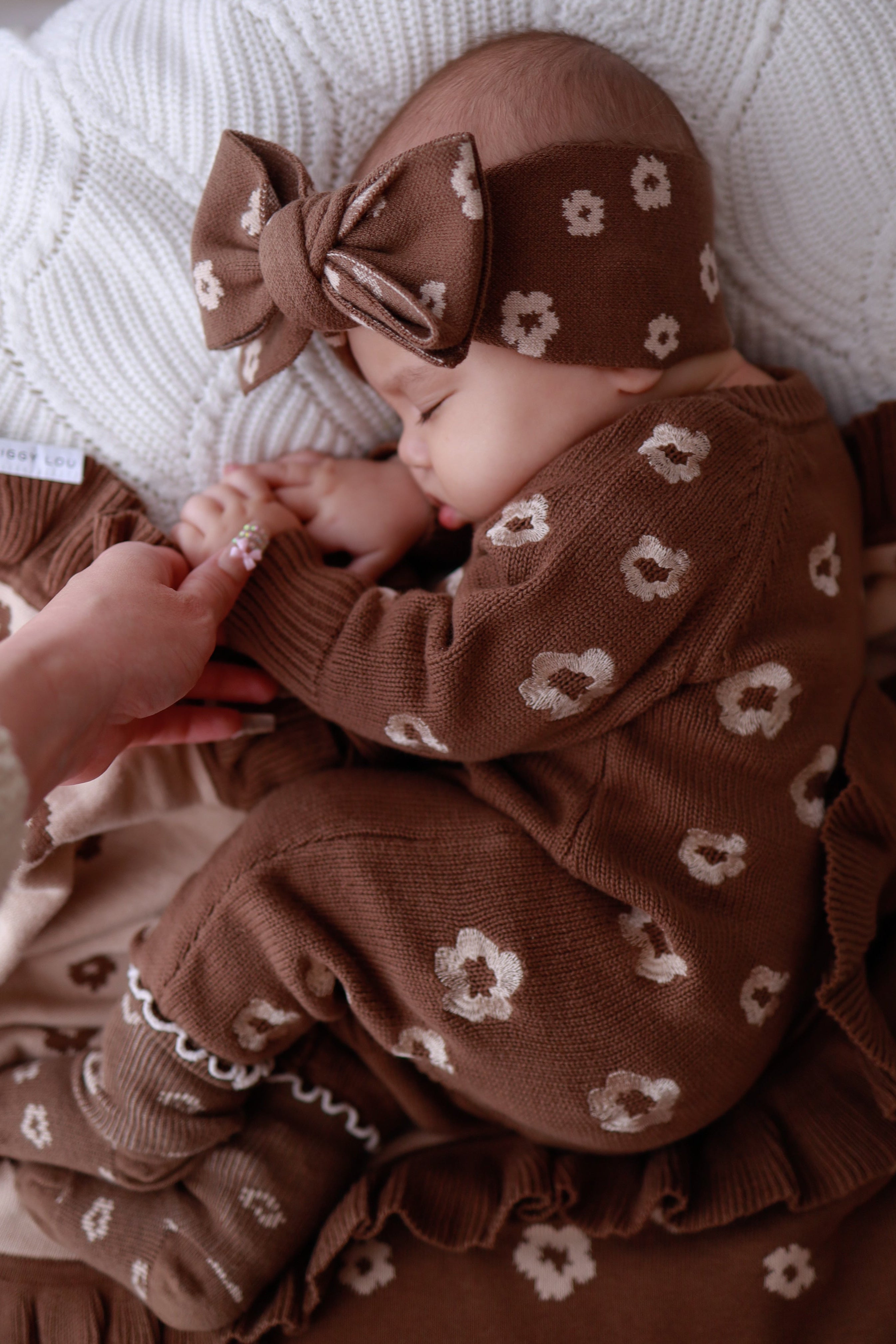 CLASSIC KNIT ROMPER COCO