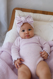 BODYSUIT LAVENDER FLECK