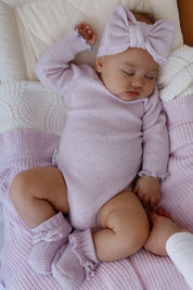 BODYSUIT LAVENDER FLECK