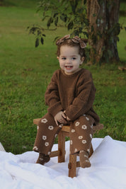 BOWS CHESTNUT LACE