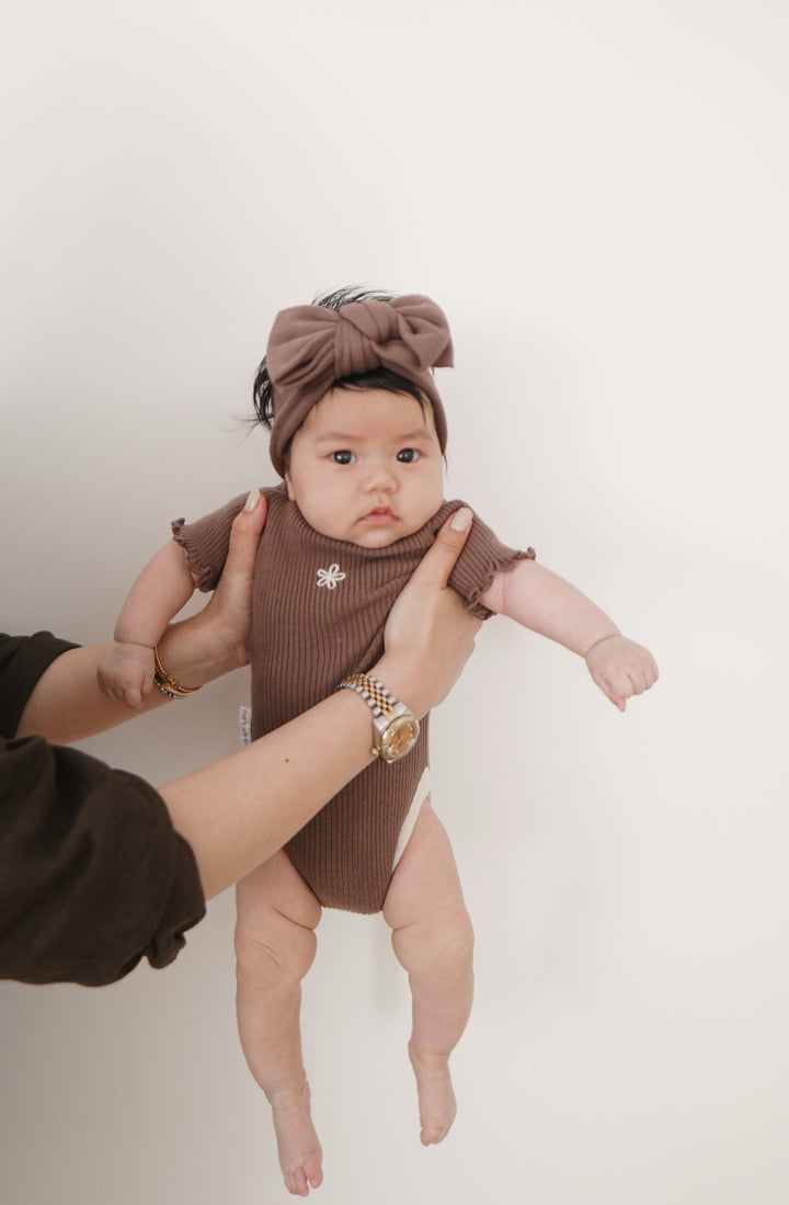 SUMMER RIBBED BODYSUIT | CLOVE