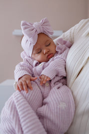 HEADBAND LAVENDER FLECK