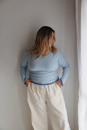 RIBBED TOP BREEZE