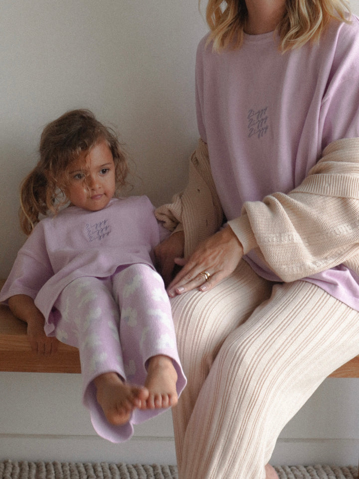 SIGNATURE TEE | LILAC (KIDS)