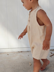 PLAYSUIT | OATMEAL- LAST ONE